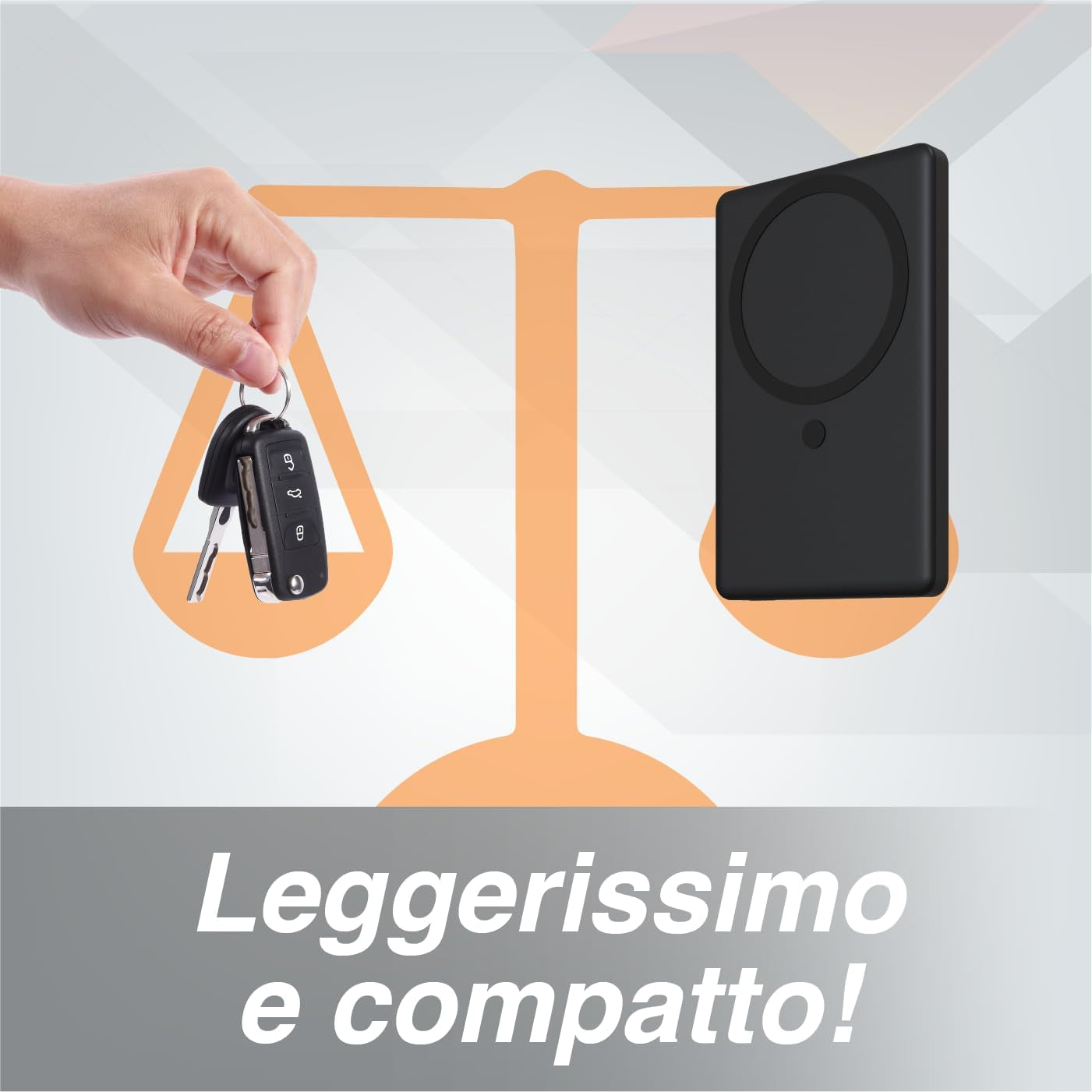 Powerbank Magsafe 5000 Mah Milan - Compatibile Anche Con Dispositivi Android - Ricarica Veloce, Ultra Sottile, Leggero - Cavo USB-C Incluso